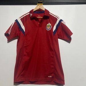 Adidas L Club Deportivo Guadalajara (Chivas) 2007-08 Polo Jersey